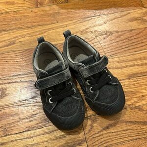 Cat & Jack shoes, faded black, size 8T